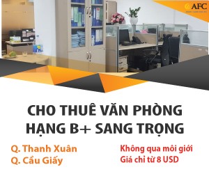 Cho thuê văn phòng giá chỉ từ 8tr/ tháng tại 583 Nguyễn Trãi Thanh Xuân
