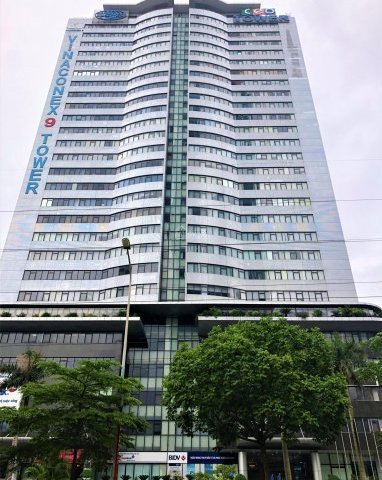 Cho thuê văn phòng diện tích 140m2 tòa Vinaconex 9 – Đường Phạm Hùng, Từ Liêm. Giá cạnh tranh.