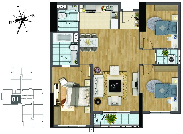Bán căn hộ chung cư tại Dự án Goldmark City, Bắc Từ Liêm, Hà Nội, Giá Chỉ Từ 27tr/m2