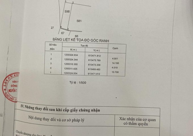 Lô đất hẻm 134 Man thiện tăng nhơn phú A, diện tích 56m vị trí đẹp 