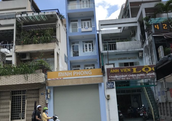 Bán nhà MT Quận 5 - DT 3.9x18 - Nhà trệt lửng 4 lầu - Nhà mới cực đẹp - Giá chỉ 16,5 tỷ! ( Giá ĐT )