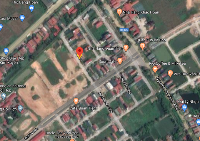 Bán đất mặt Nguyễn Đức Cảnh , Hội Hợp, Vĩnh Yên 100m2, giá: 1,35 tỷ. Lh: 098.991.6263