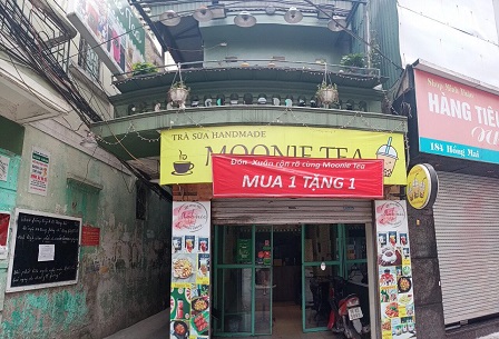 Sang nhượng cửa hàng kinh doanh trà sữa đồ ăn vặt tại số 186 Hồng Mai, Hai Bà Trưng, Hà Nội.