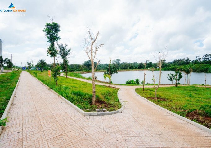 Bán đất 2 mặt tiền đối diện hồ sinh thái trung tâm Tx Buôn Hồ, Đắk Lắk 