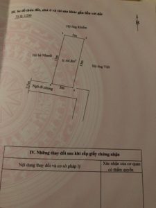 CHÍNH CHỦ CẦN BÁN ĐẤT TẠI Ngõ 216 -Đường Cát Linh - Hải An-Hải Phòng