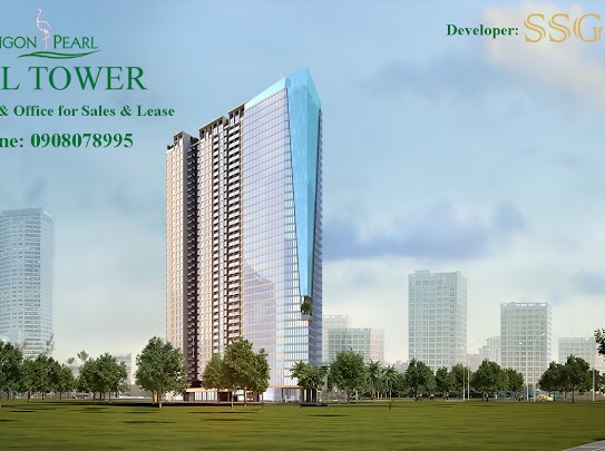 Cho thuê shophouse tại Tòa Opal Tower-Saigon Pearl, làm văn phòng hoặc kinh doanh, Q Bình Thạnh