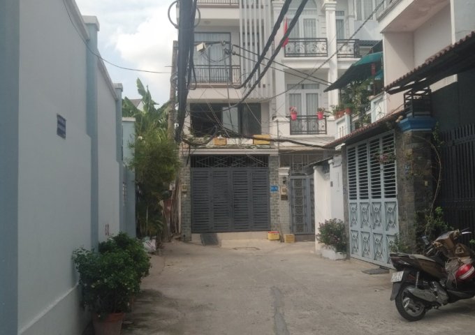 Nhà bán đường Quang Trung , trệt + 3 lầu , HXH , giá 6.5 tỷ 