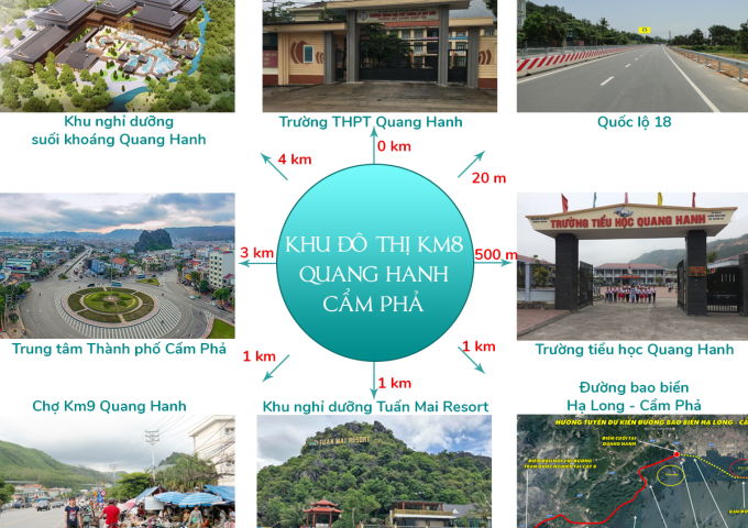 Đón sóng đầu tư - Đất nền dự án Km8- Quang Hanh- Cẩm Phả