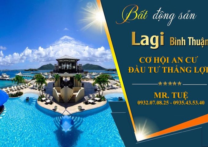 Bán đất biệt thự biển - Lagi Bình Thuận - SHR - chính chủ giá đầu tư.