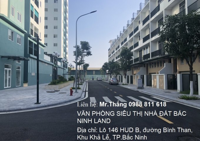 Bán nhà 4 tầng khu Hud B - Dự án Trầu Cau – TP.Bắc Ninh