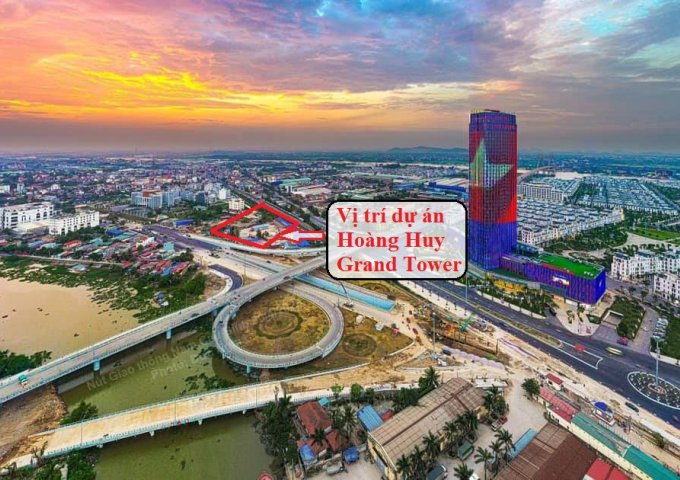 Bán Chung cư Hoàng Huy Grand Tower - View Vinhome - Giá chỉ 1,6 tỷ - Siêu tốt cho đầu tư 