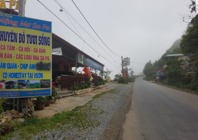 Bán gấp lô đất đẹp trung tâm thị xã SaPa, phường Ô Quý Hồ, Lào Cai.