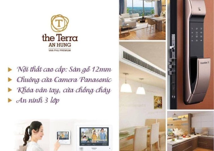 Bán căn hộ chung cư The Terra Hà Đông, bảng hàng mới nhất tòa V1, chỉ từ 22,5tr/m2.