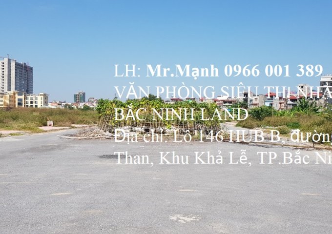 Bán lô đất Bồ Sơn 4, Võ Cường - TP Bắc Ninh