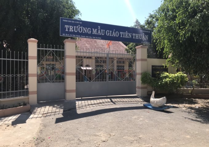 Đất thổ cư liền kề trường học Tiên Thuận B,Bến Cầu