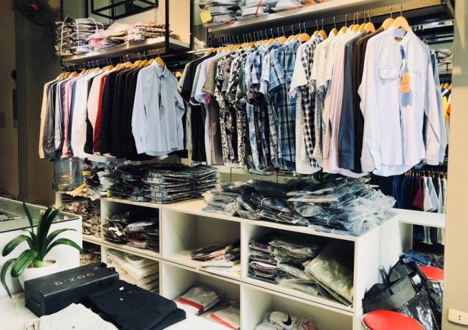 Cho thuê cửa hàng đang bán quần áo tại Trần Quý Kiên,Cầu Giấy