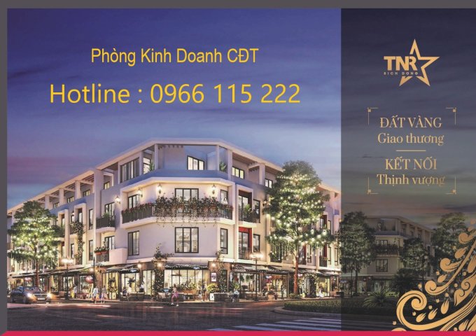 Dự án TNR STARS Bích Động - Khu đô thị chợ mới - TT thị trấn Bích Động - Việt Yên - Bắc Giang