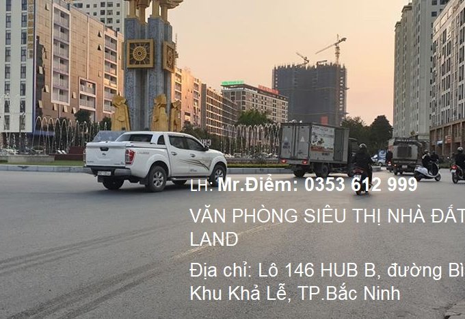 Bán gấp 1 lô duy nhất sổ đỏ VIP mặt Lý Anh Tông tại TP.Bắc Ninh