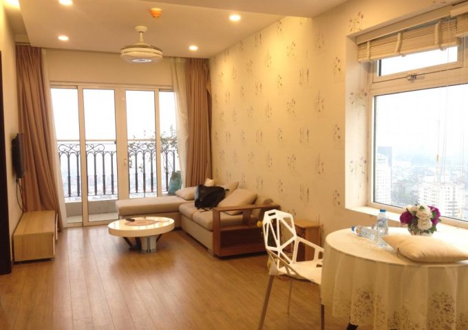 Cho thuê căn hộ chung cư Sky Light 125D Minh Khai, tầng 15 view đẹp. 80m2 -Đồ Cơ Bản Giá: 8-8.5 triệu/tháng