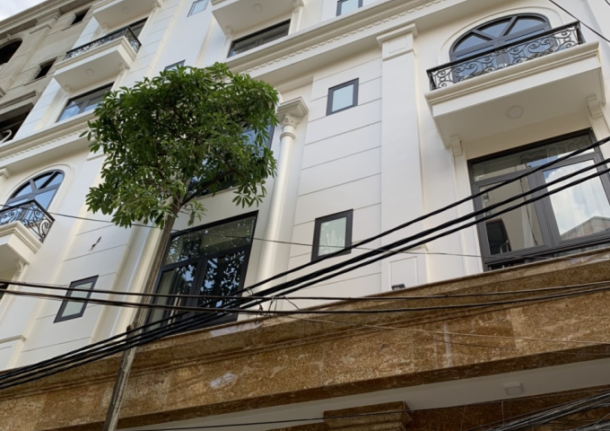 Cho thuê khách sạn xây mới tại Trung Kính, 140mx 7T, 23 phòng, đủ giấy phép PCCC