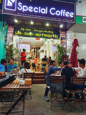 Cần sang nhượng quán cafe kết hợp cơm văn phòng số 14 ngõ 92 Nguyễn Khánh Toàn, Quan Hoa, Cầu Giấy.