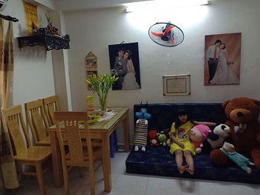 Cho thuê căn hộ chung cư mini diện tích 35m2 tầng 3 đầy đủ tiện nghi tại ngõ 445 Nguyễn Khang