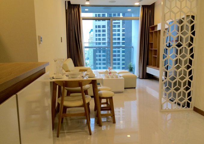 Cho thuê căn hộ Vinhomes 1PN nhà mới trang trí 100% thích hợp để ở giá 14 tr/tháng