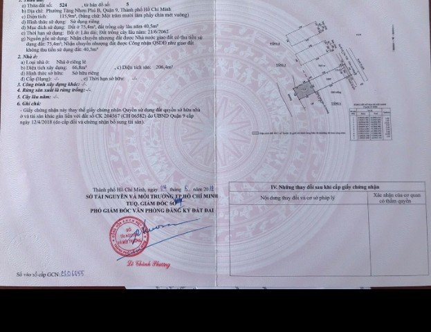 Bán nhà 1 trệt 2 lầu mới xây cực đẹp hẻm 268 đường Lê Văn Việt 116m2 5.52 tỷ