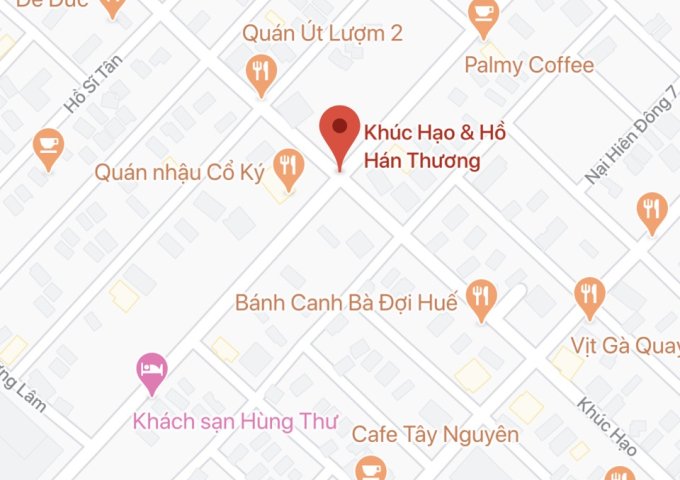 Bán Lô Đất Đẹp Hai Mặt Tiền Đường Khúc Hạo Và Hồ Hán Thương, Quận Sơn Trà, TP. Đà Nẵng