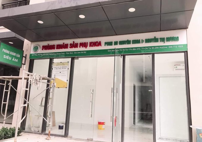 Bán shop đế chung cư Vincity Gia Lâm 60m2 gần bể bơi Giá siêu rẻ 4,6 tỷ