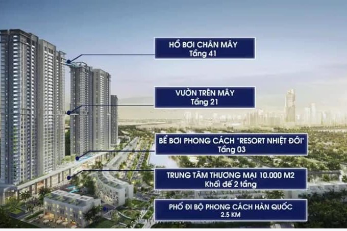 Căn 3203 tòa S2 tháp đôi đẳng cấp nhất Sky Oasis Ecopark, ban công đông nam