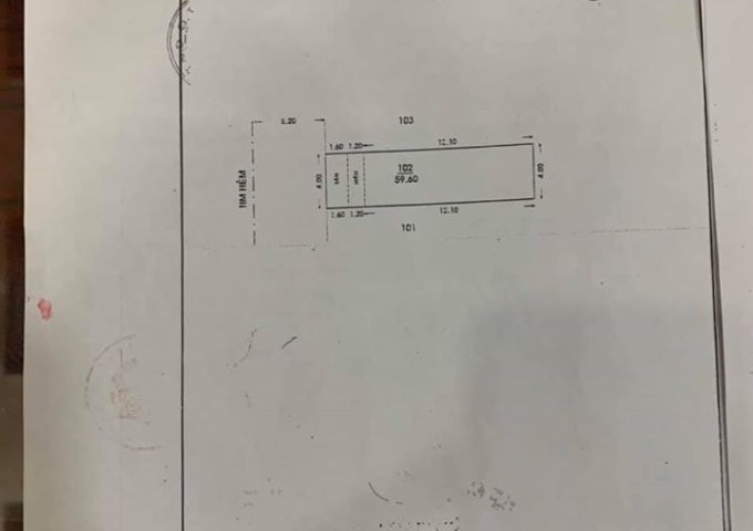 Bán nhà 5.8 tỷ, hẻm 10m Phan Anh, P.Hiệp Tân, Q.Tân Phú