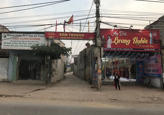 Bán đấu giá BĐS tại thôn Thượng, xã Vân Tảo, huyện Thường Tín, thành phố Hà Nội.