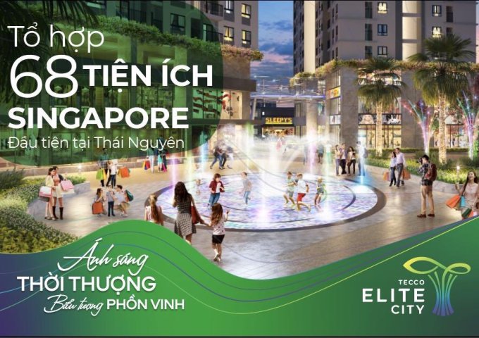 Siêu dự án đại đô thị cao cấp nhất Thành Phố Thái Nguyên, Chỉ 200TR sở hữu căn 2PN+2WC
