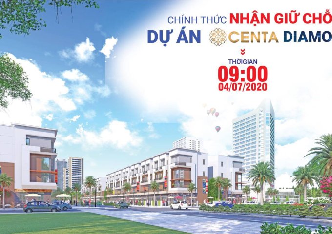 Mở bán tháng 7 dự án siêu hot Centa Diamond – Vsip Bắc Ninh 0965310841