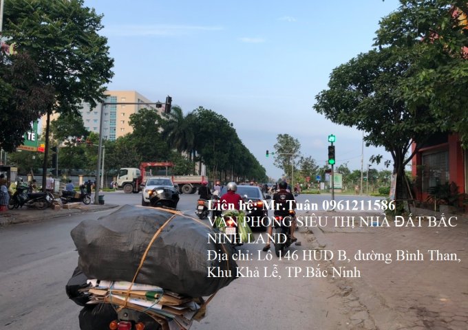  Cần bán đất làn 2 đường 57m Khả Lễ, Võ Cường, TP.Bắc Ninh
