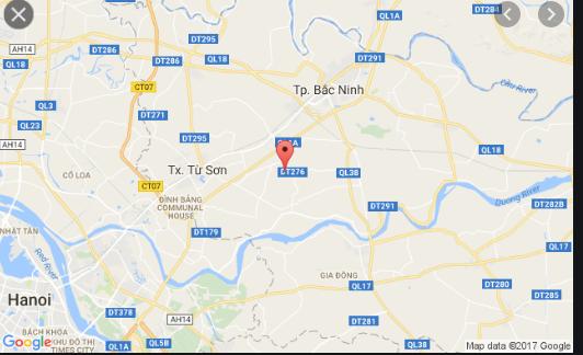 Cần bán gấp 2 lô đất tại khu đấu giá 95 Lô Hoài Trung, Tiên Du.