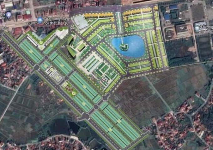 Bán đất nền dự án tại Dự án Khu đô thị Dĩnh Trì, Bắc Giang,  Bắc Giang diện tích 92m2