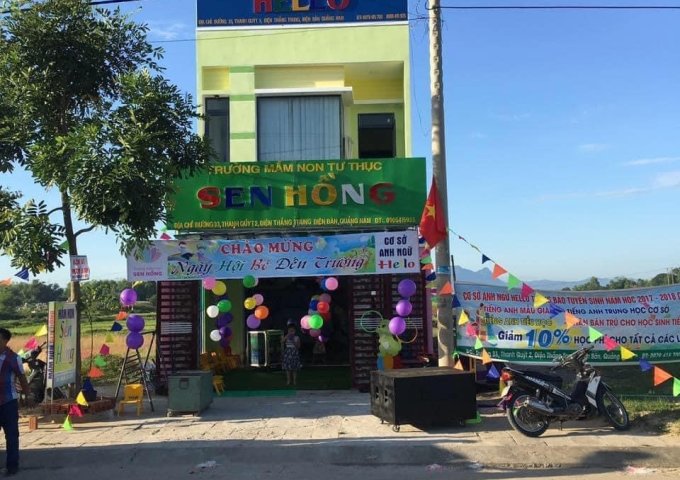Bán nhà 2 tầng đường 33m Trần Phú Điện Thắng Trung, Điện Bàn Quảng Nam giá cực rẻ LH 0935666742