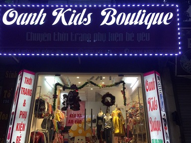 Sang nhượng toàn bộ cửa hàng thời trang trẻ em tại 156 Tô Hiệu, Hà Đông, Hà Nội.