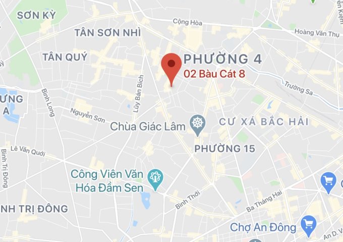Cho Thuê Phòng Trọ Mới Xây Thoáng Mát Số 2 Đường Bàu Cát 8, Phường 14, Quận Tân Bình, TP. Hồ Chí Minh