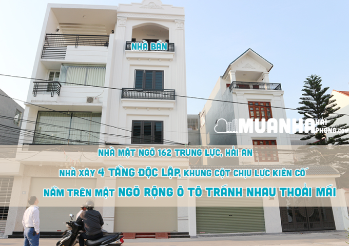Bán Nhà Số 22/162 Trung Lực, Hải An, Hải Phòng