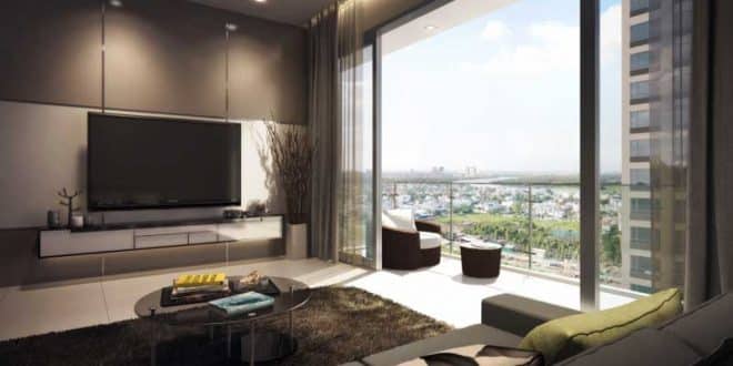 Chính chủ gửi bán căn Duplex 2PN toà Berdaz Feliz en Vista, tầng 12 view sông. LH: 0813633885