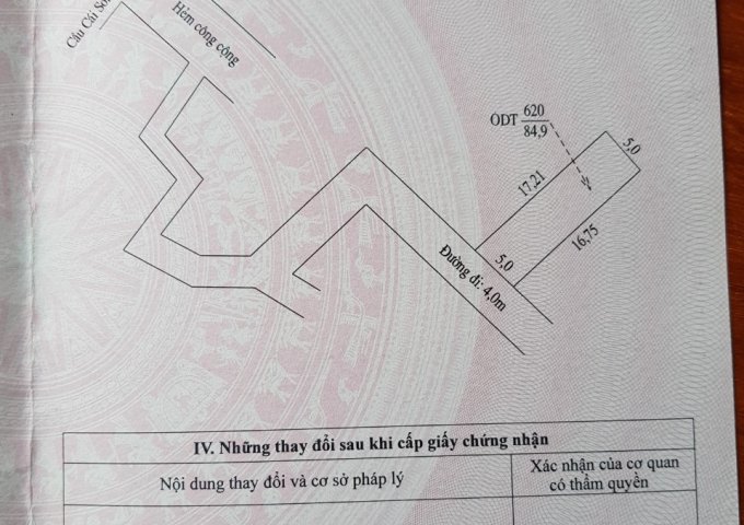 Bán đất nền hẻm Lò Mổ, đường Nguyễn Văn Cừ, An Khánh, Ninh Kiều, Cần Thơ - Tặng GPXD chính.