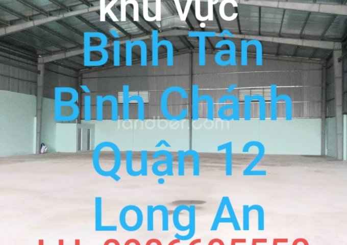 Cho thuê kho xưởng giá rẻ ở Bình Tân 1400m2, 3 pha, contain, thuận tiện mọi ngành nghề, thoáng mát.