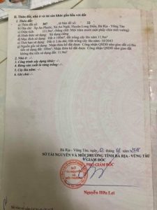 Chính chủ cần bán căn nhà cấp 4 tại huyện Long Điền, tỉnh Bà Rịa – Vũng Tàu