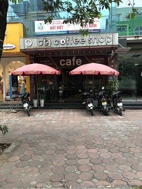 Cần sang nhượng quán cafe CT4 số 3 ngõ 92  Nguyễn Khánh Toàn, Quan Hoa, Cầu Giấy.