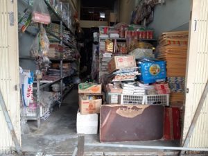 Cho thuê mặt nhà mặt tiền tại Khu Phố 1, Chợ GiồngTrôm, tỉnh Bến Tre.