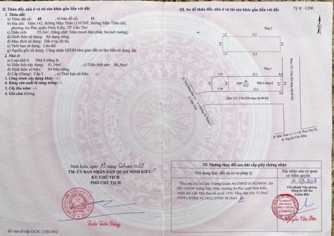 ✅ BÁN NHÀ TRỤC CHÍNH GÓC 2 MẶT TIỀN HẺM 142 MẬU THÂN,THÔNG RA NGUYỄN VIỆT HỒNG  