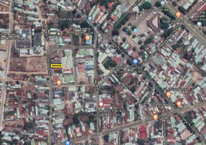 Bán đất tại Đường Huỳnh Đăng Thơ, KonTum,  Kon Tum diện tích 135m2  giá 1 tỷ 080 Triệu